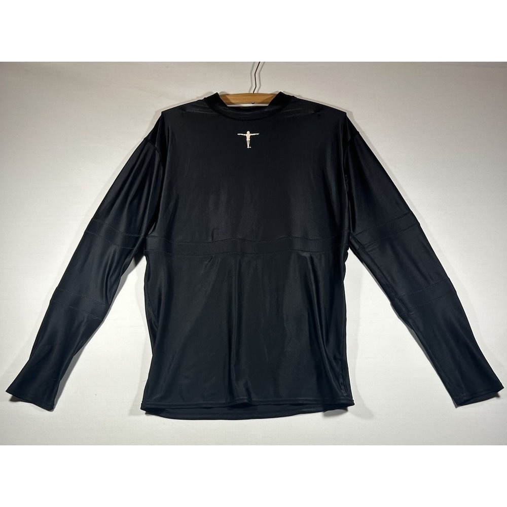Pro Scepter Compression Shirt Mens Large Black Athleisure Training Base Layer